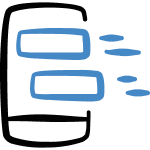 Client delivery track record icon