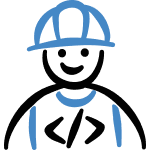 IT and Marketing intersection icon