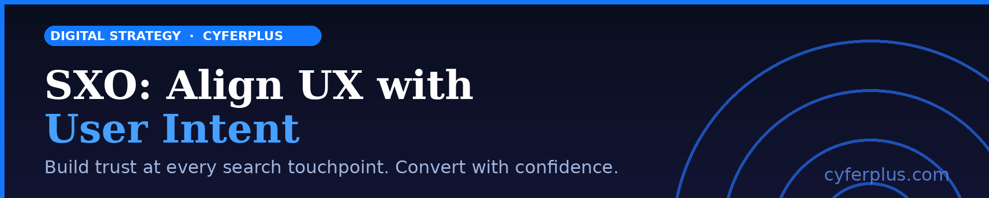 SXO: When Search Meets Experience